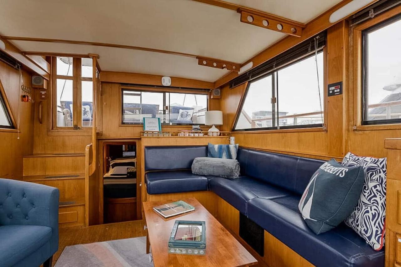 2Br Spacious & Comfy 43' Yacht - Heat & Ac - On The Freedom Trail - Best Nights Sleep Boston Bagian luar foto